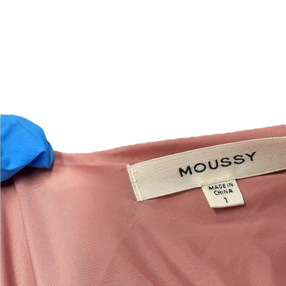 Moussy Women’s Office Pink Flared Leg Jumpsuit- Size 1 (Small) - Picture 3 of 4